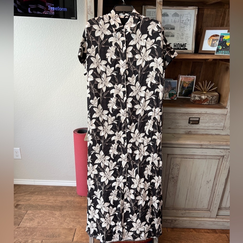 Alice+Olivia women’s Edyth maxi top dress size small